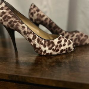 Giuseppe Zanotti Calf Hair Pumps Size 11 IT 41